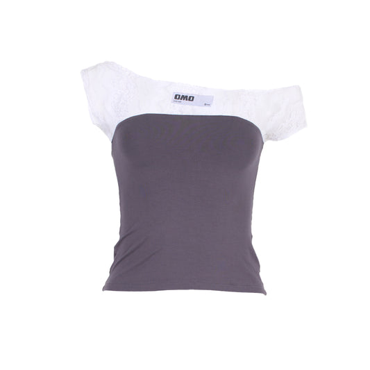 Zia Top in Black/White