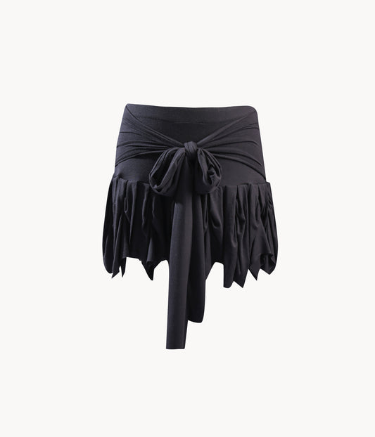 Ruffle Wrap Skirt