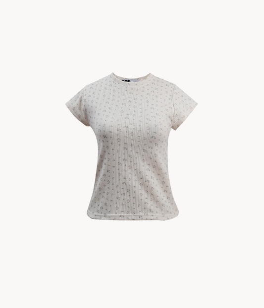Pointelle Top