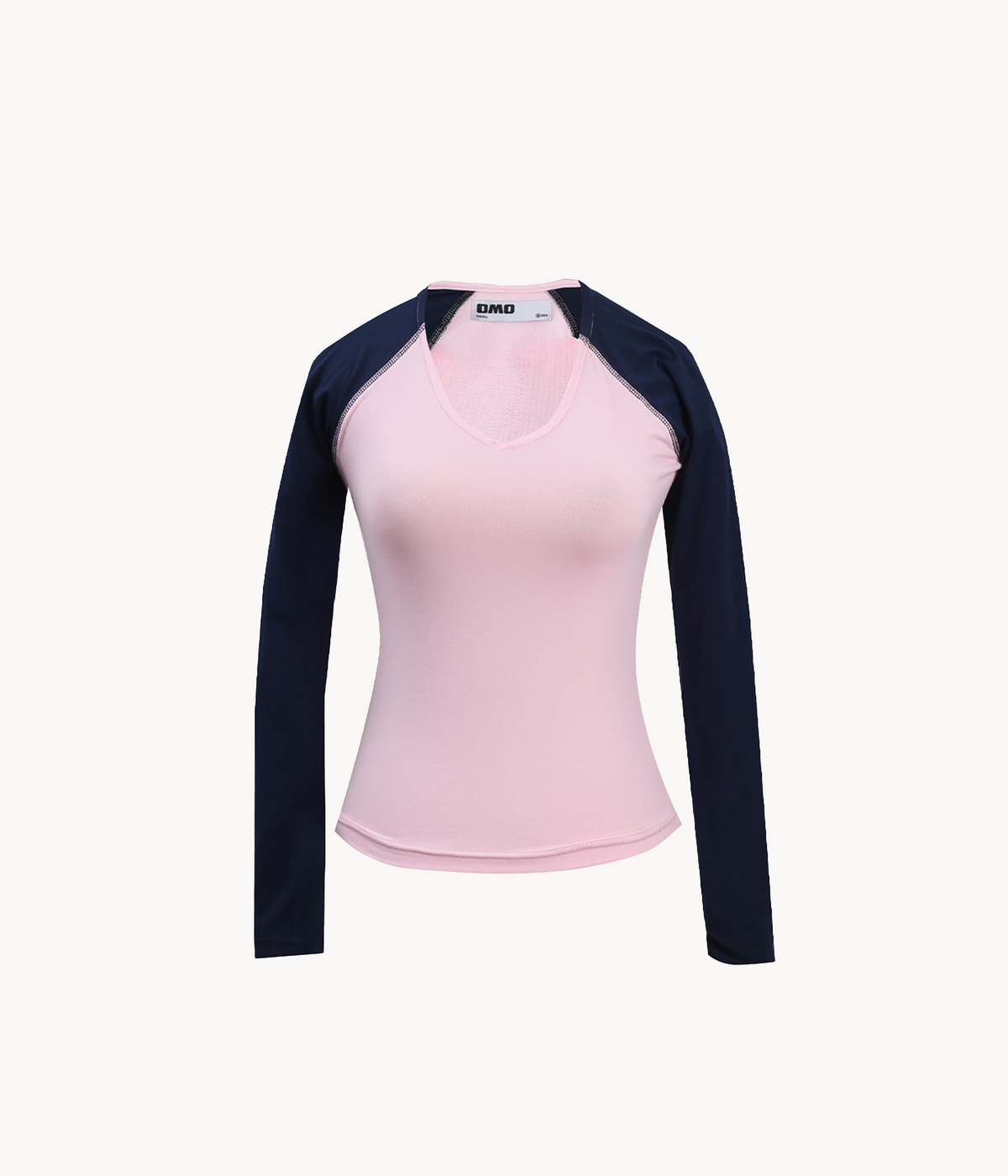 V-Neck Long Sleeve Top