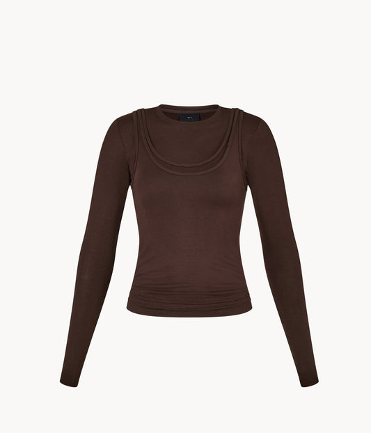 Long Sleeve Layered Top