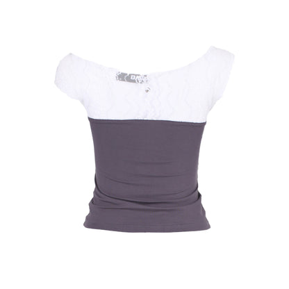 Zia Top in Black/White