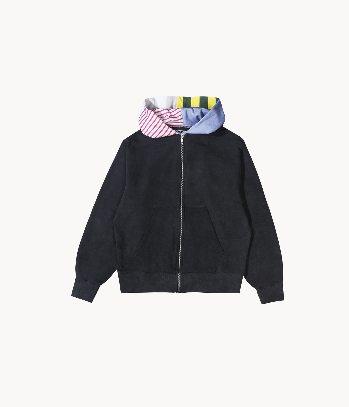 Stripes Washed Hoodie