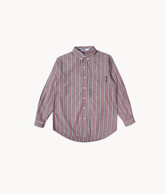Washed Stripes Long Sleeve Shirt