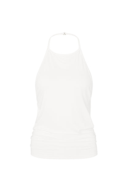 Backless Top - White