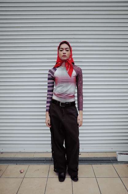 Ink Mesh Top