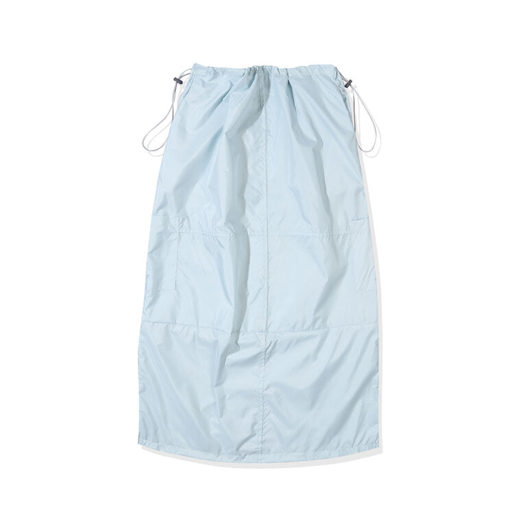 Drawstring Cargo Skirt