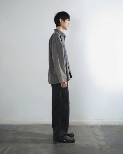 Washed Chore Jacket in Grey