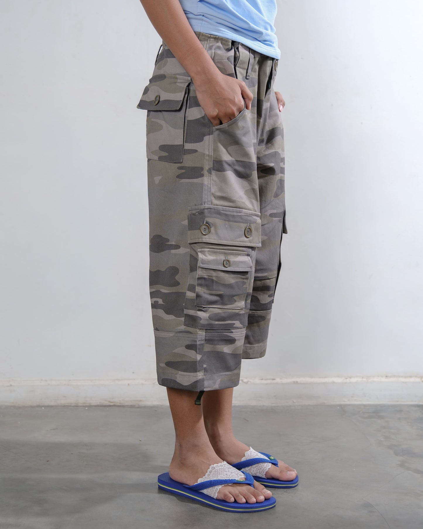 Camo Capri Pants