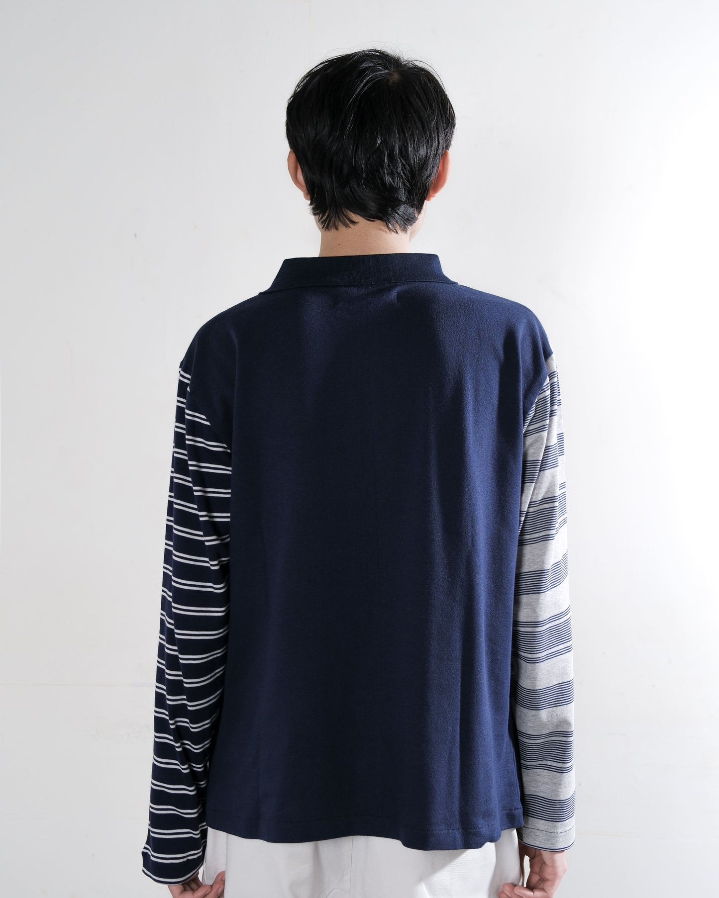 Long Sleeve Polo Stripes