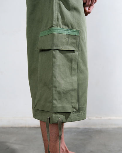 Relax Cargo Pants in Green