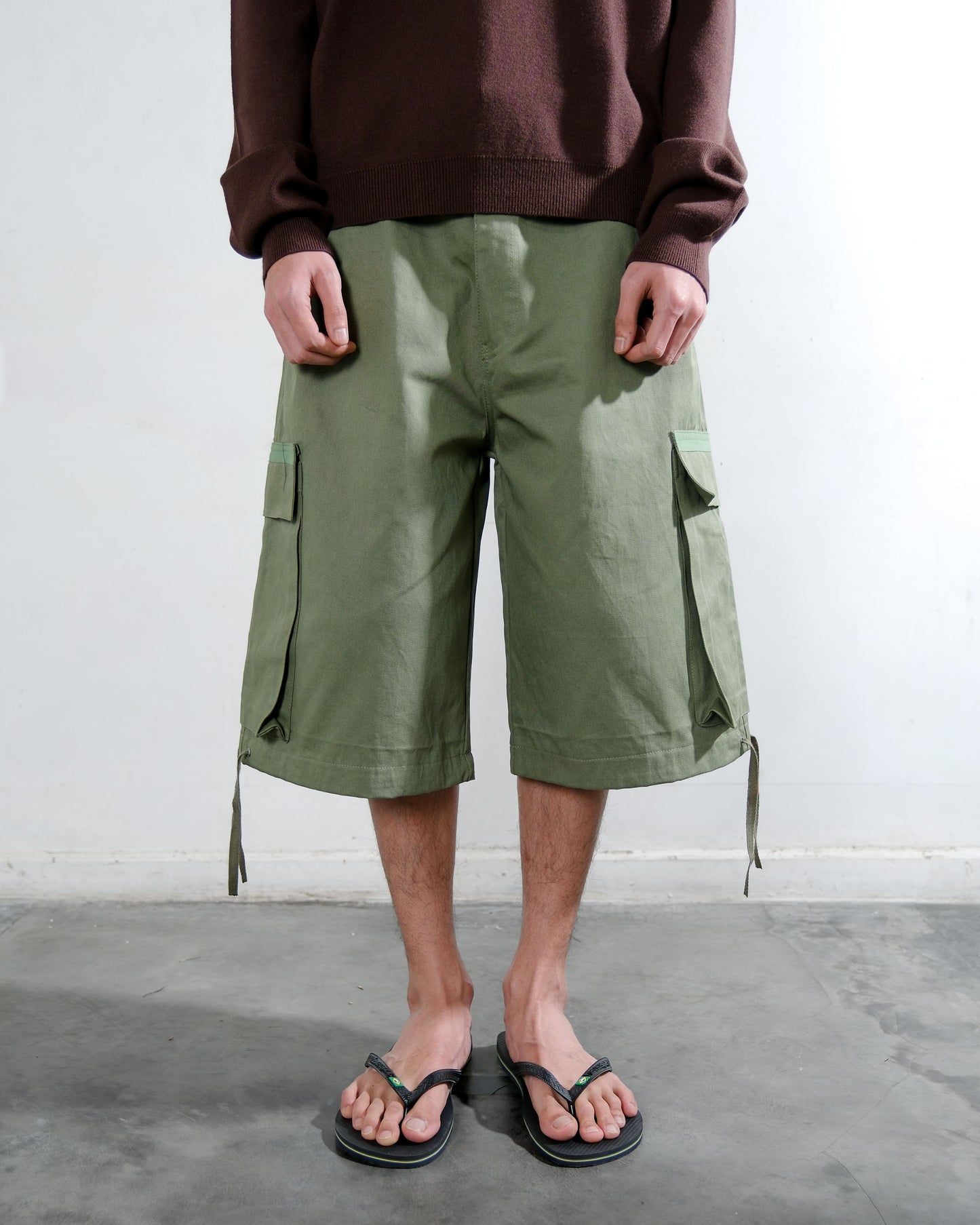 Relax Cargo Pants in Green