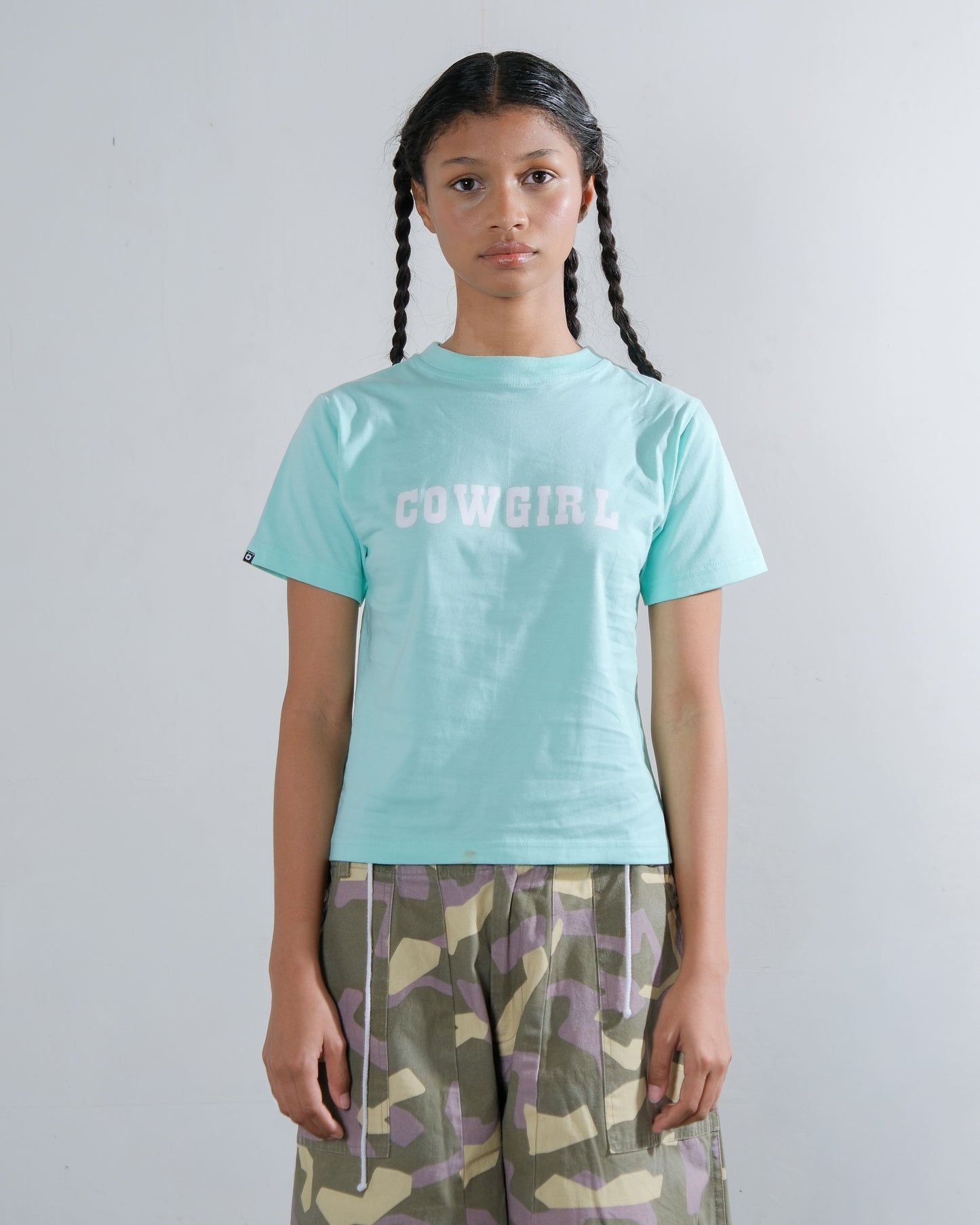Cowgirl Baby T-Shirt in Mint