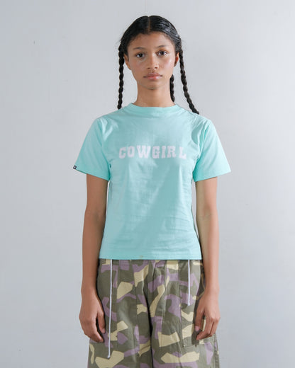 Cowgirl Baby T-Shirt in Mint