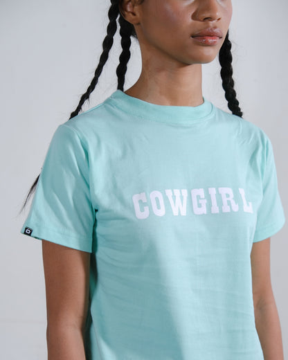 Cowgirl Baby T-Shirt in Mint