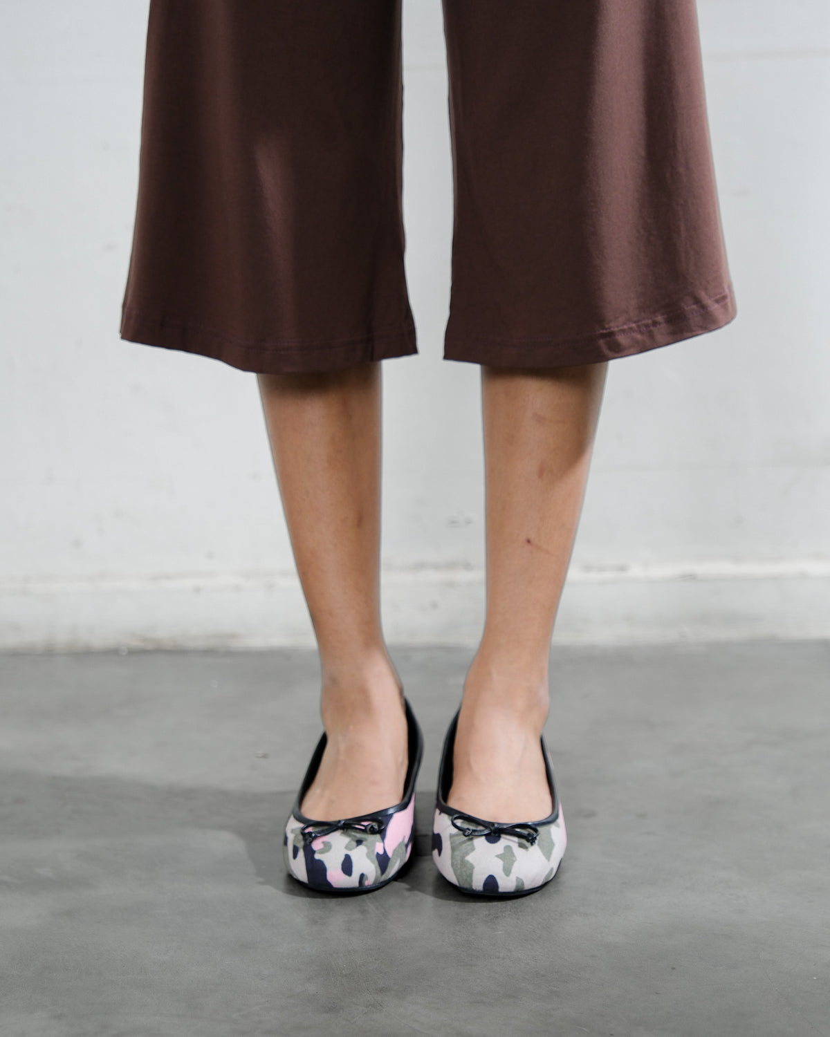 Camo Ballet Flats