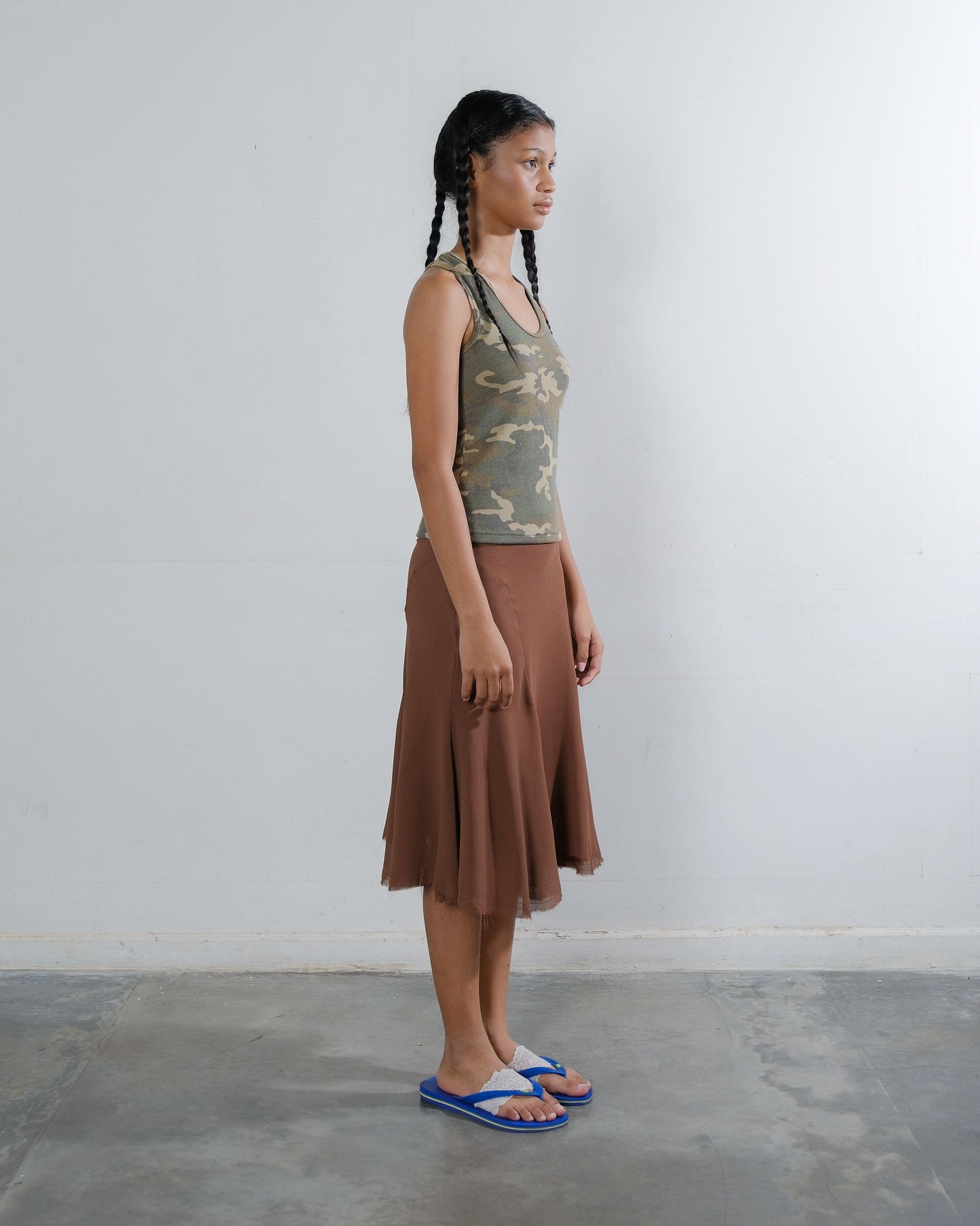 Camo Racer Top