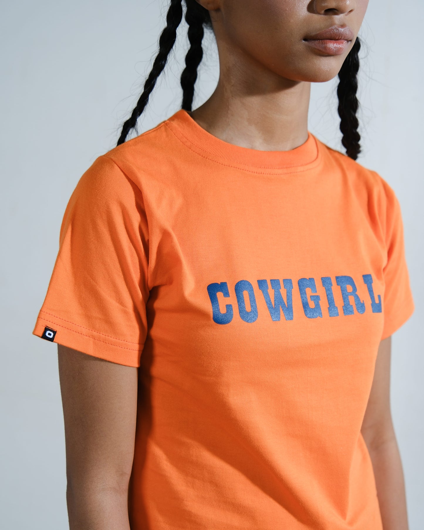Cowgirl Baby T-Shirt in Orange