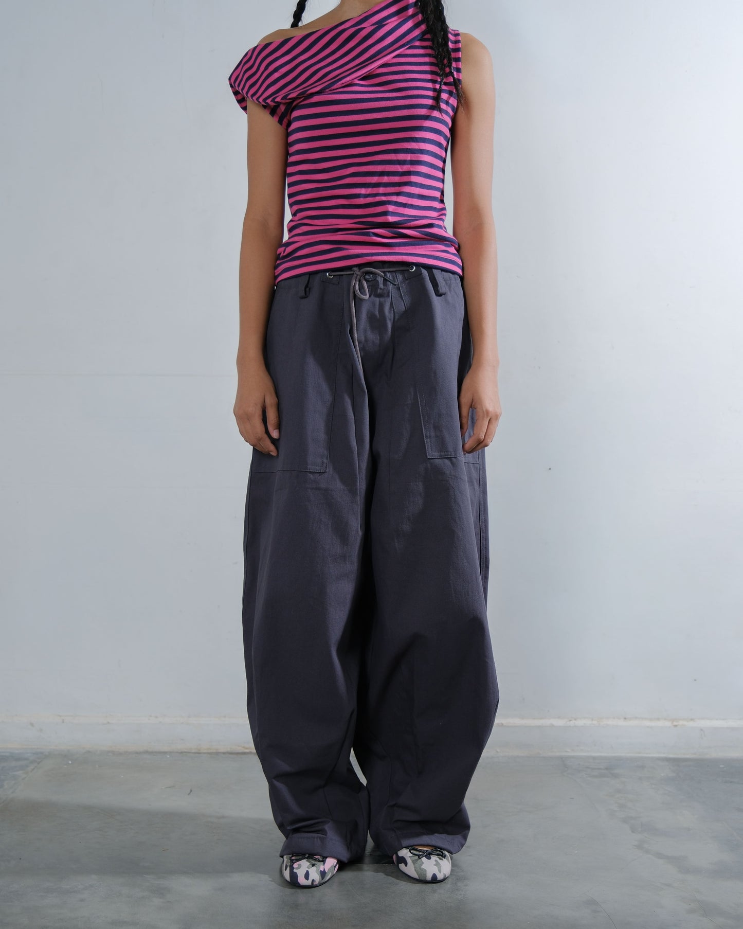 Balloon Pants in Grey