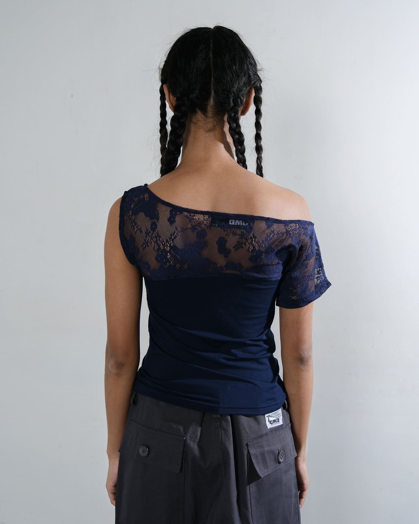 Zia Top in Navy