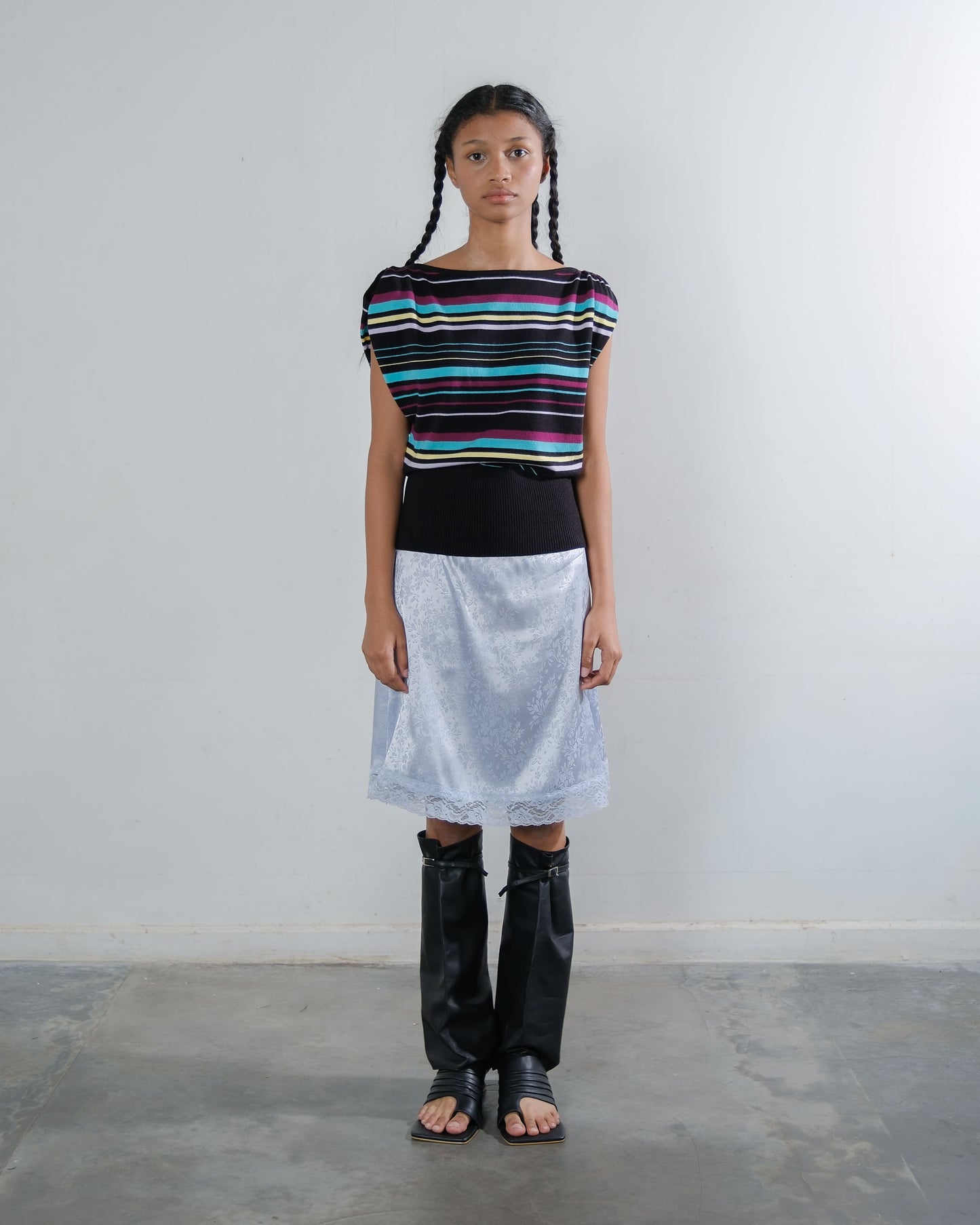 Stripes Knit Top