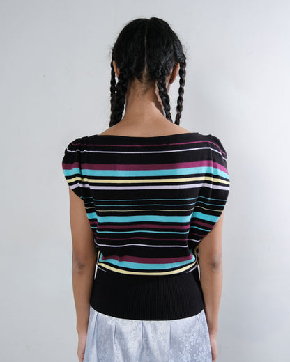 Stripes Knit Top