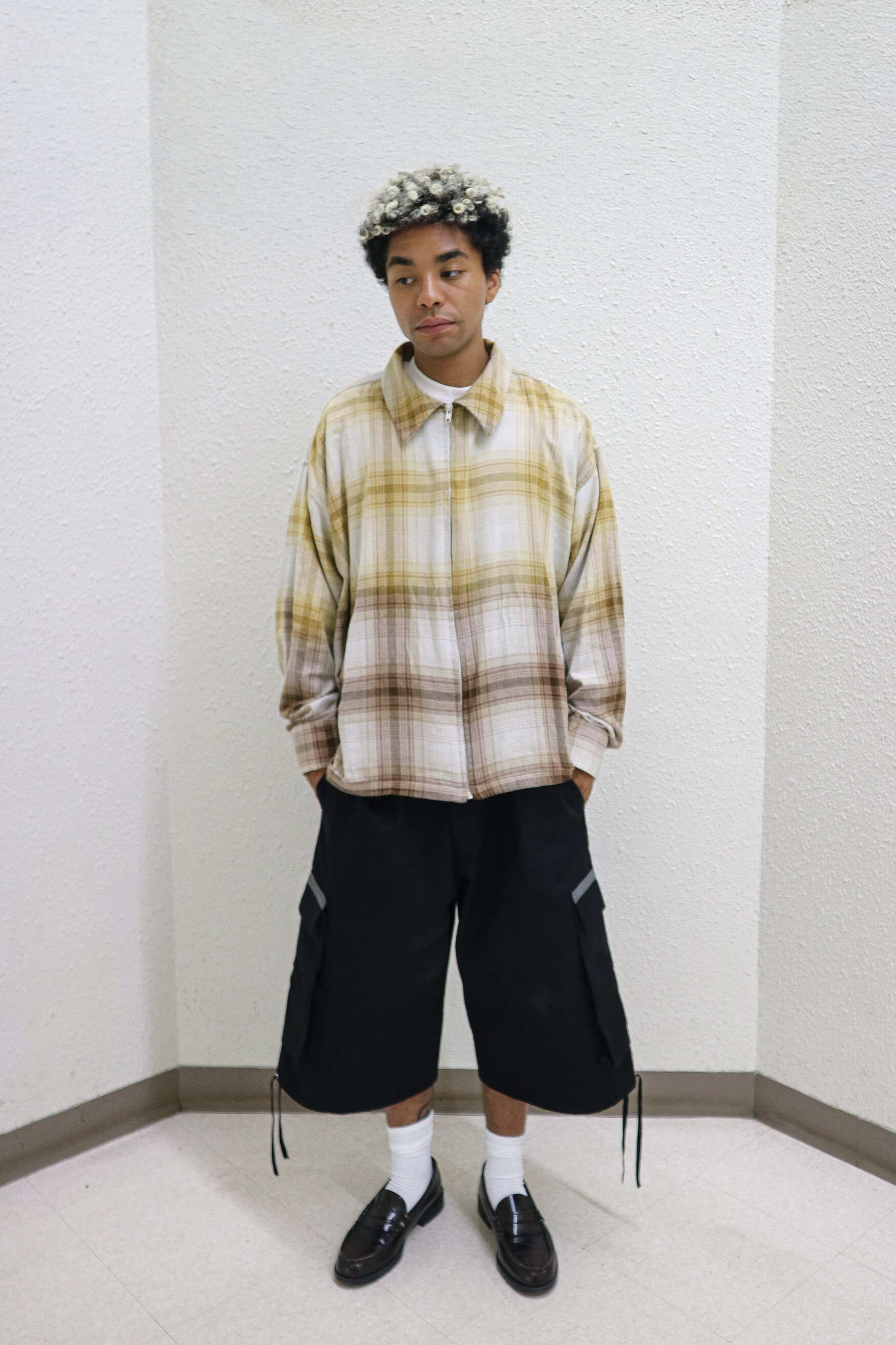 Washed Flannel Jacket