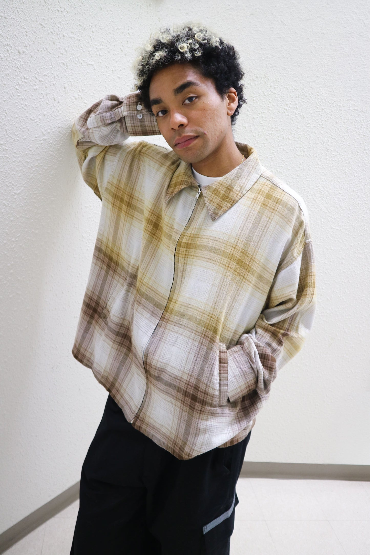 Washed Flannel Jacket