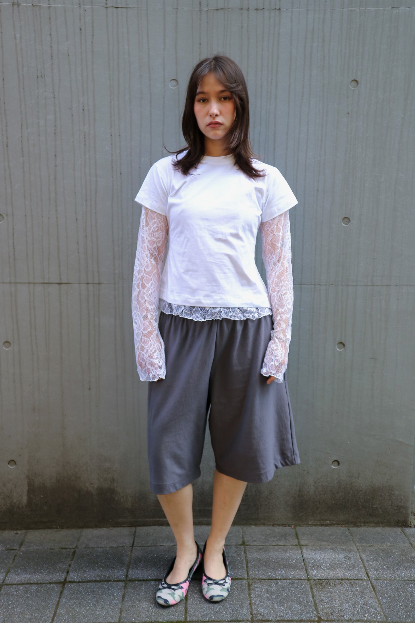 T-Shirt Over Lace