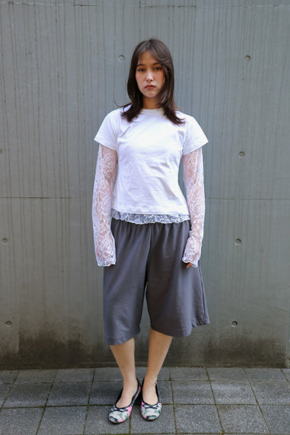 T-Shirt Over Lace