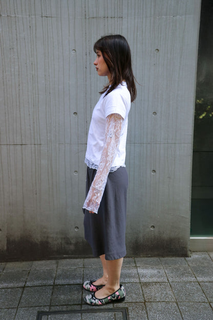T-Shirt Over Lace
