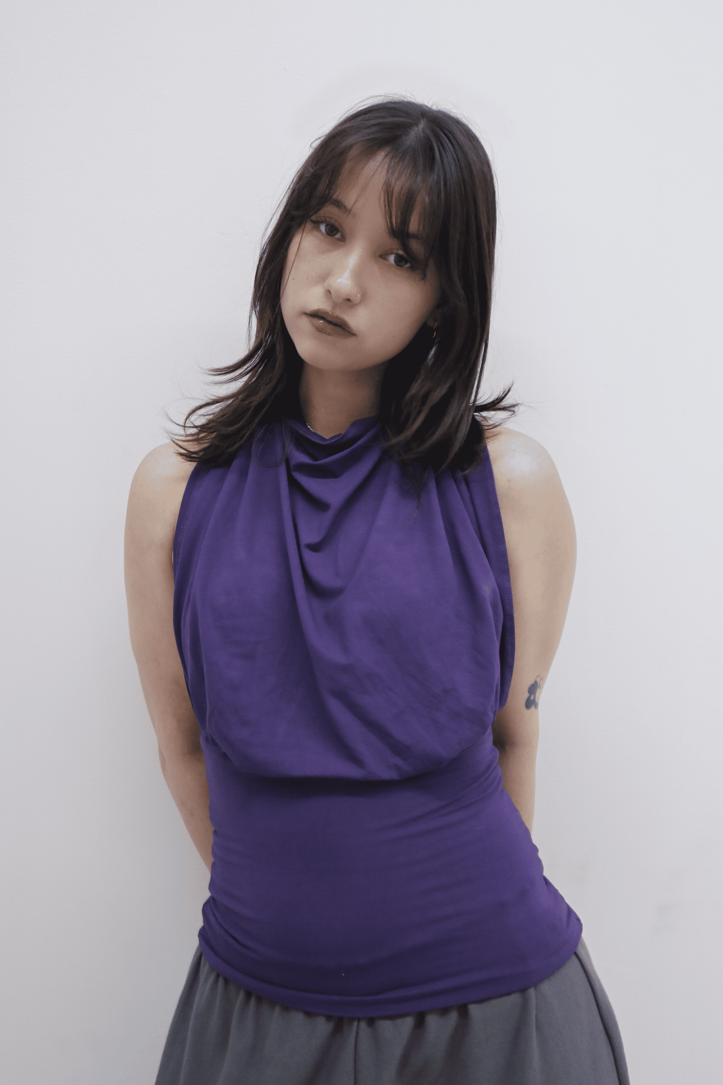 Tika Top in Purple