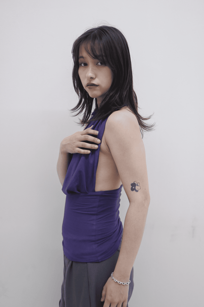 Tika Top in Purple