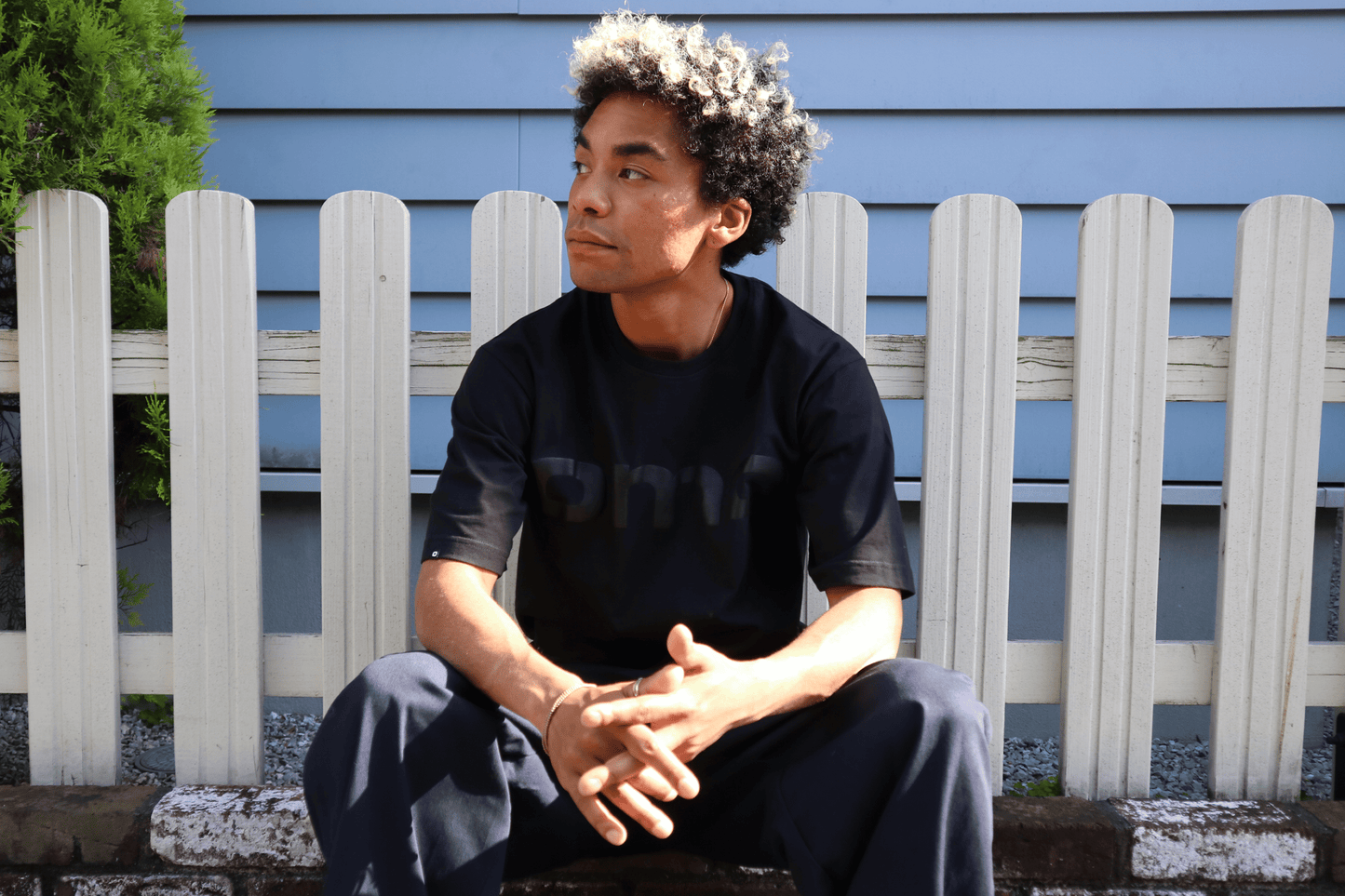 OMO Logo T-Shirt in Black