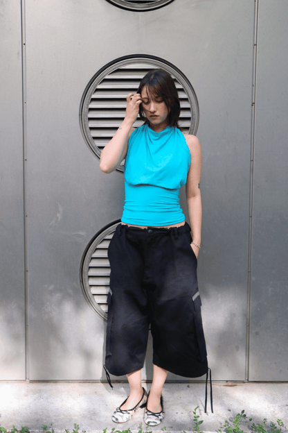 Tika Top in Aqua