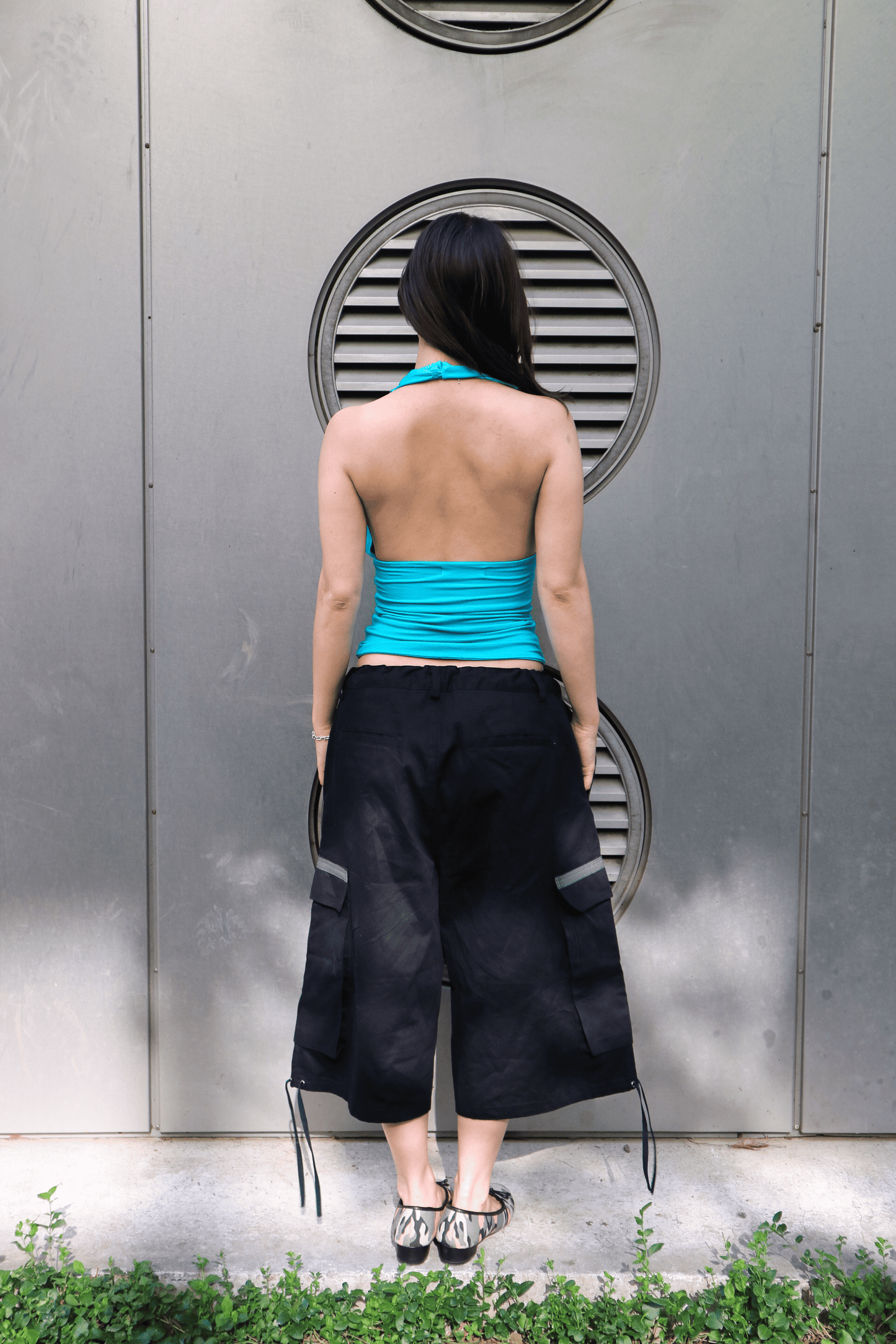 Tika Top in Aqua