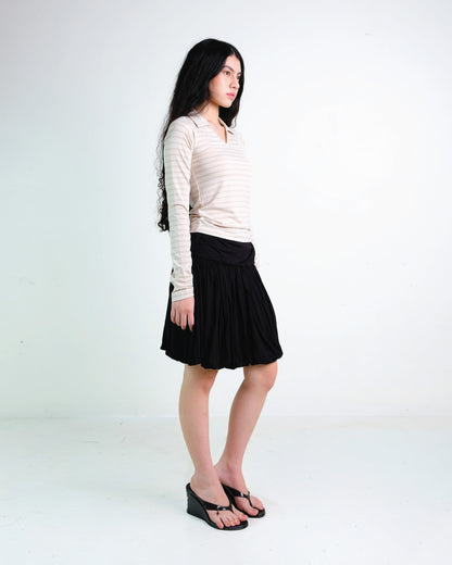 Balloon Skirt in Black