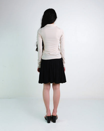 Balloon Skirt in Black