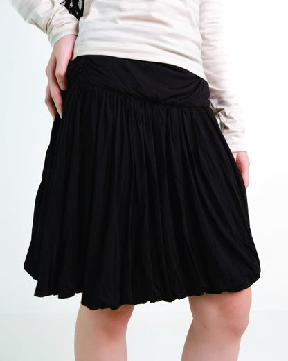 Balloon Skirt in Black