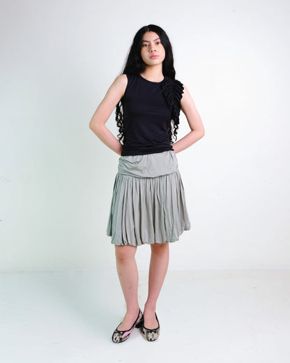 Balloon Skirt in Smoke