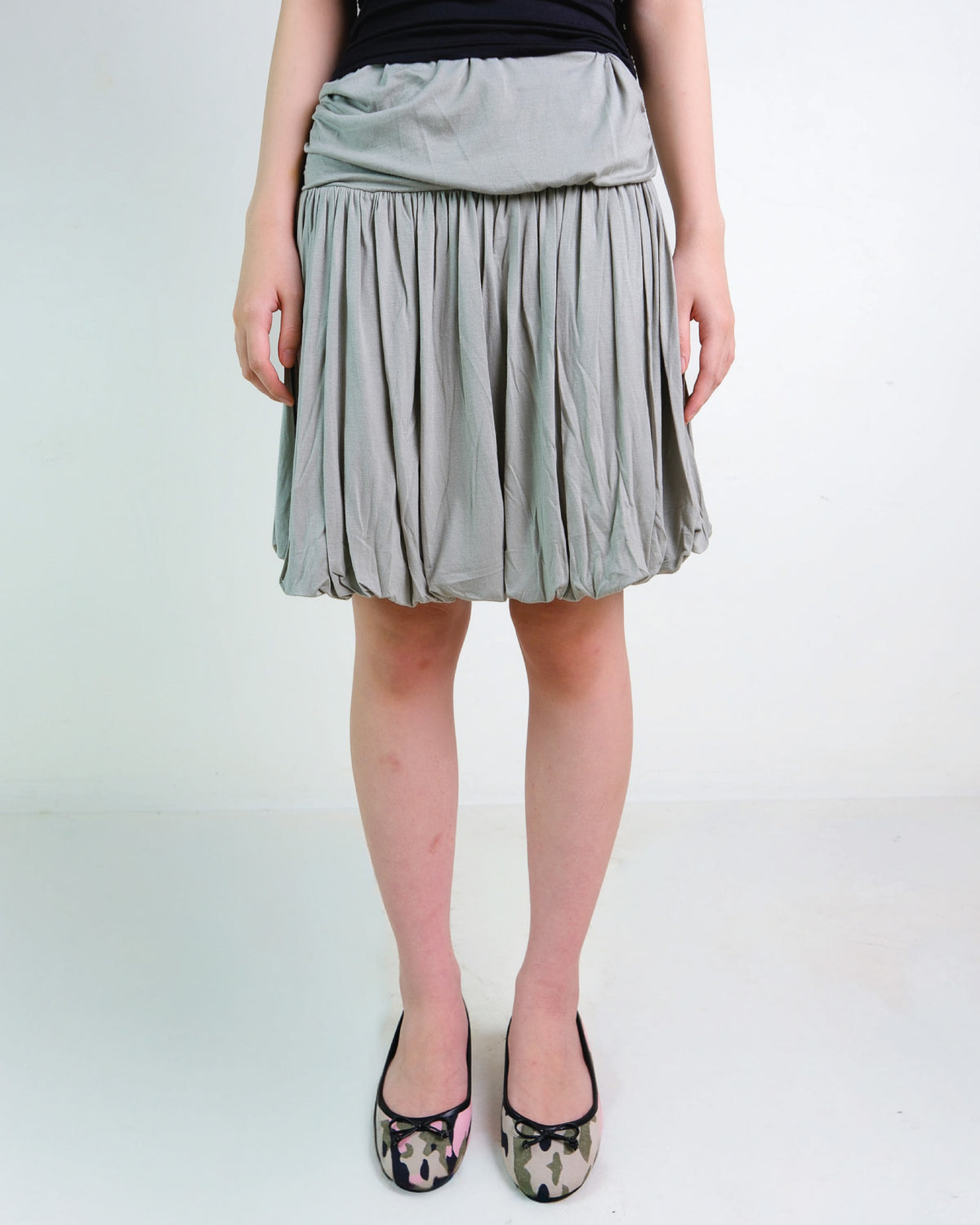 Balloon Skirt in Smoke