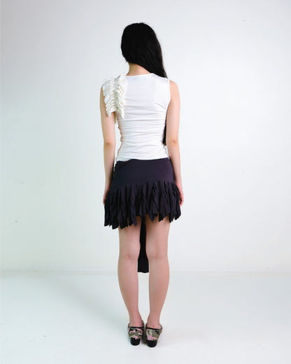 Ruffle Wrap Skirt