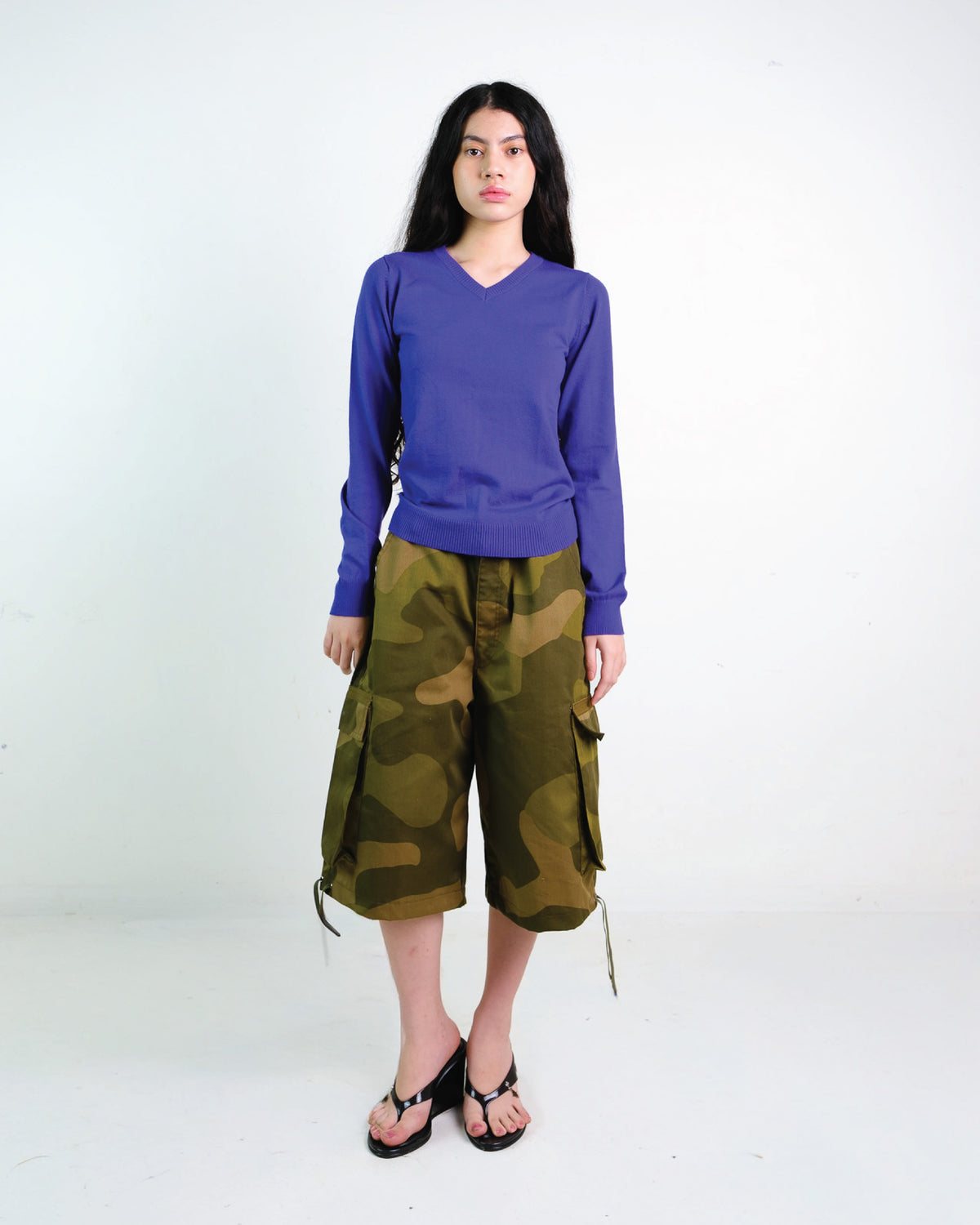 Relax Cargo Pants in Camo