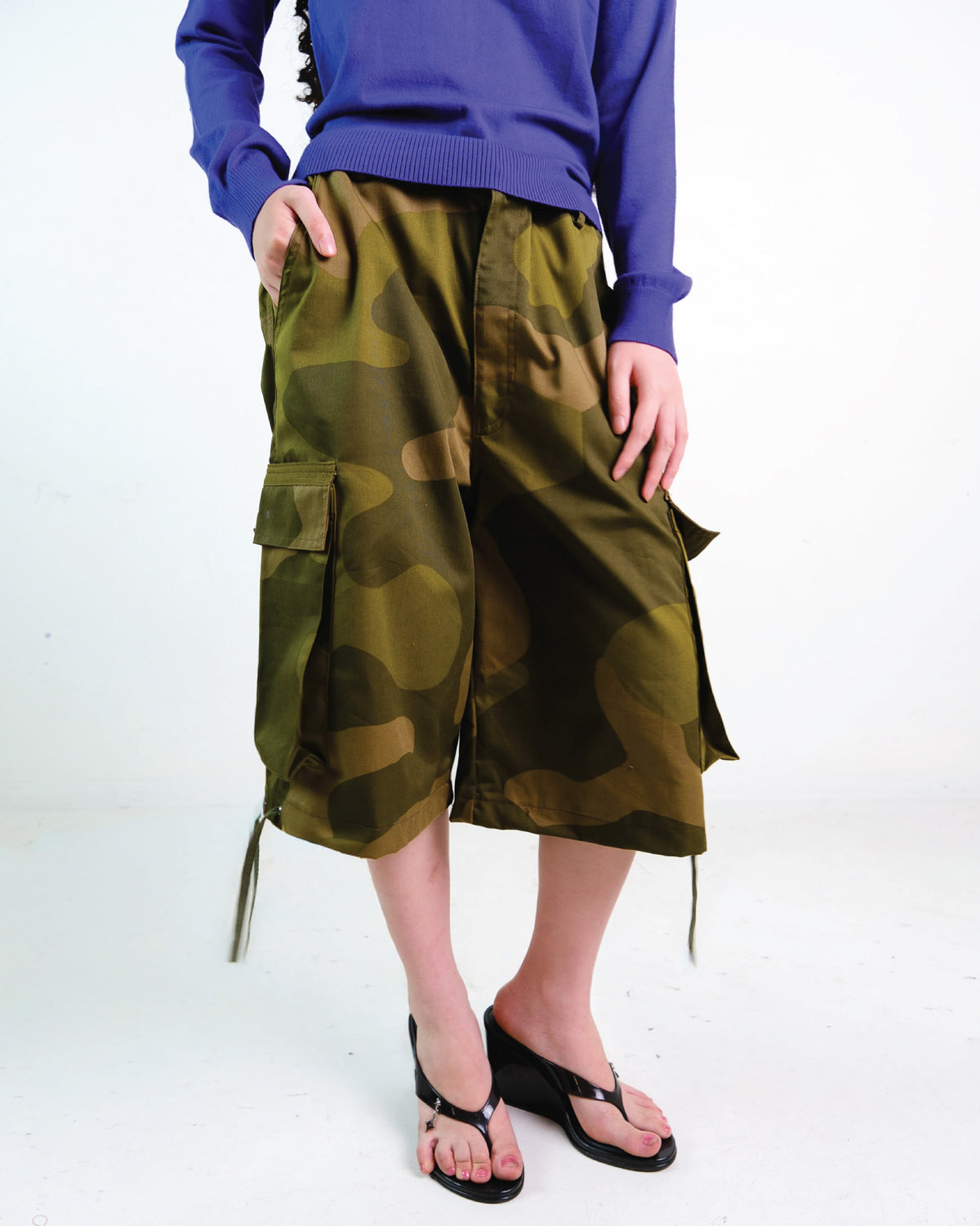Relax Cargo Pants in Camo