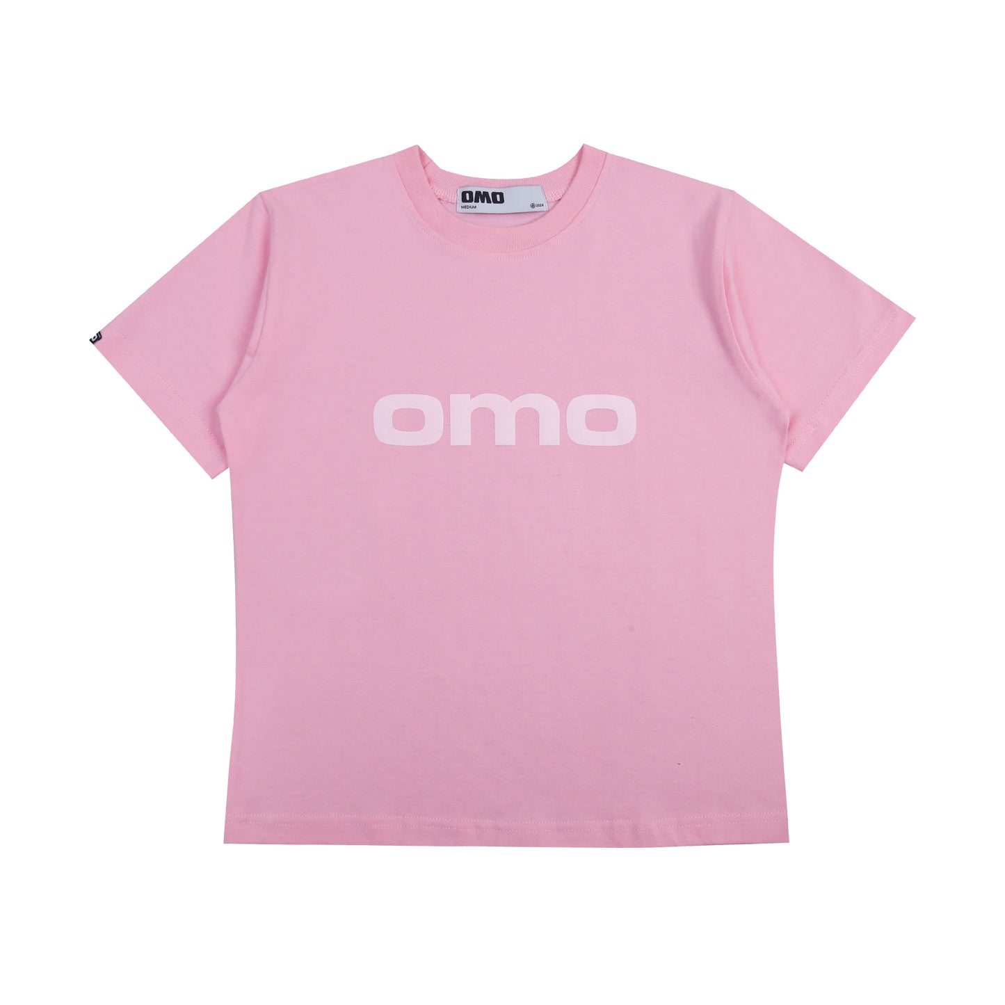 OMO Logo Baby T-Shirt in Pink