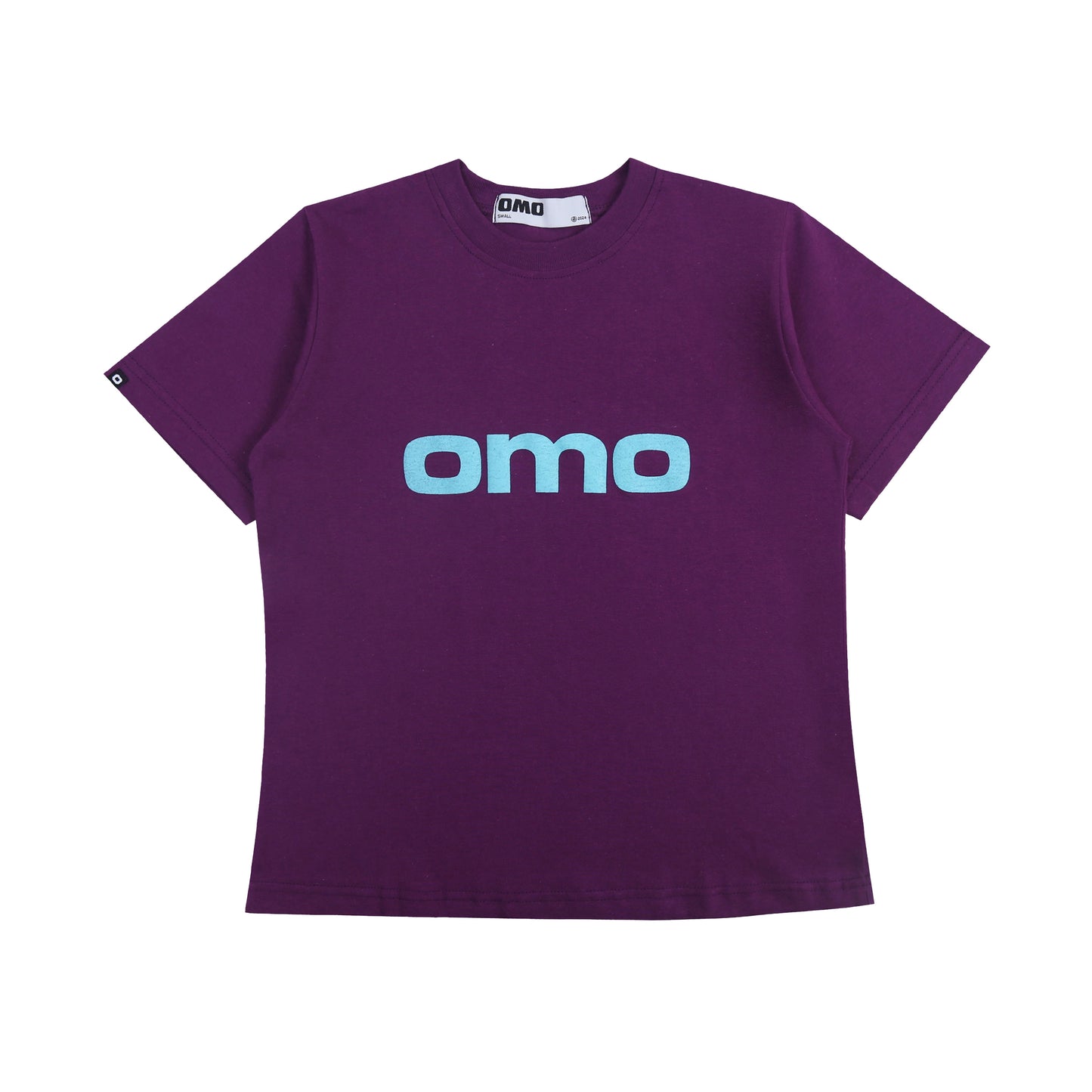 OMO Logo Baby T-Shirt in Purple