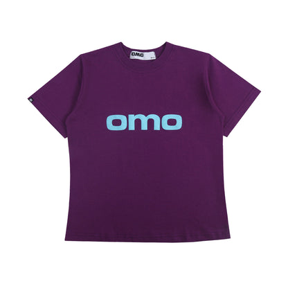 OMO Logo Baby T-Shirt in Purple