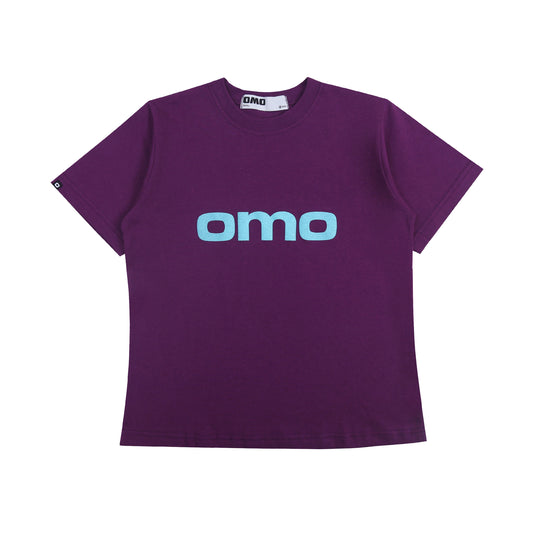 OMO Logo Baby T-Shirt in Purple