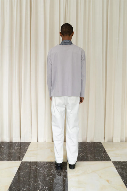 Double Layer Shirt in Grey