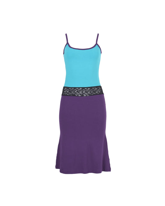 Sana Dress in Tosca/Purple